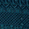 Elegant Georgette Teal Blue Kurta Pant